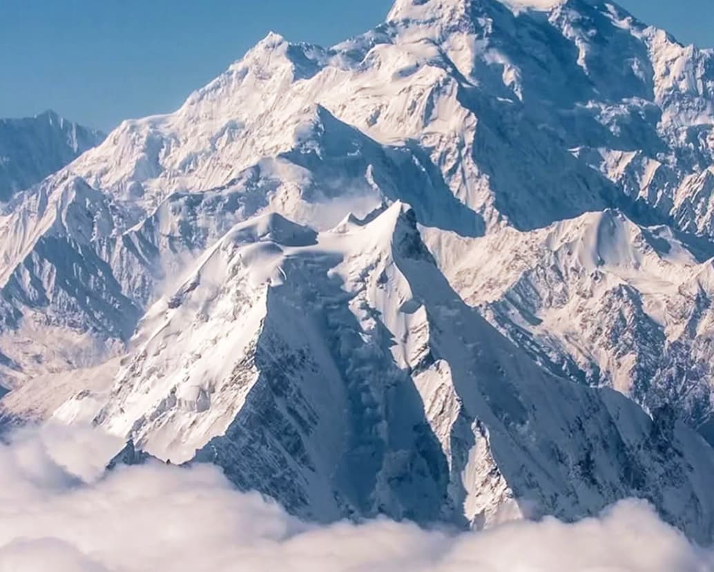 K2 mountain peak in the Karakoram range, known as the world's second highest mountain and the most challenging of the eight-thousanders to climb