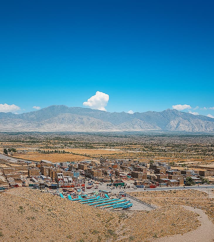 Mountainous landscape showcasing Quetta’s natural geography.