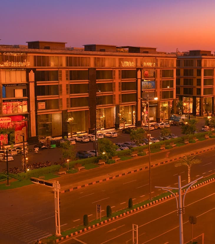 Bustling Commercial Area in DHA Lahore