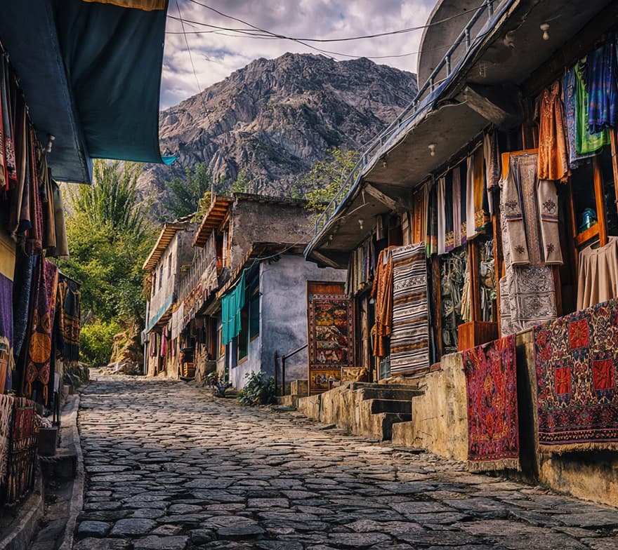 hunza bazar​, hunza valley bazar​