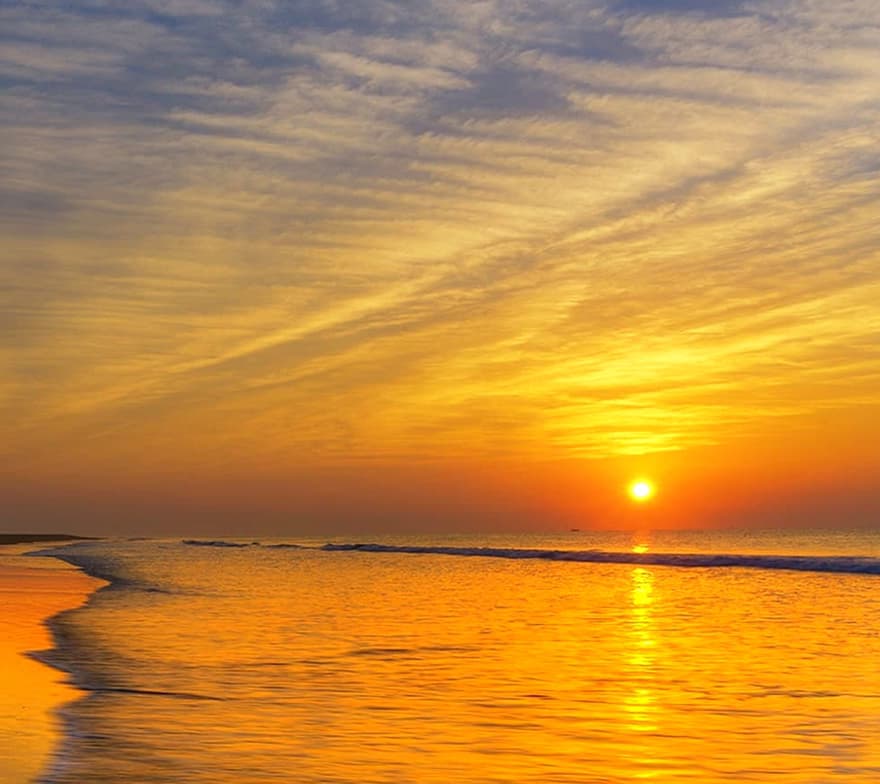Gwadar Sunset, Beach sunset