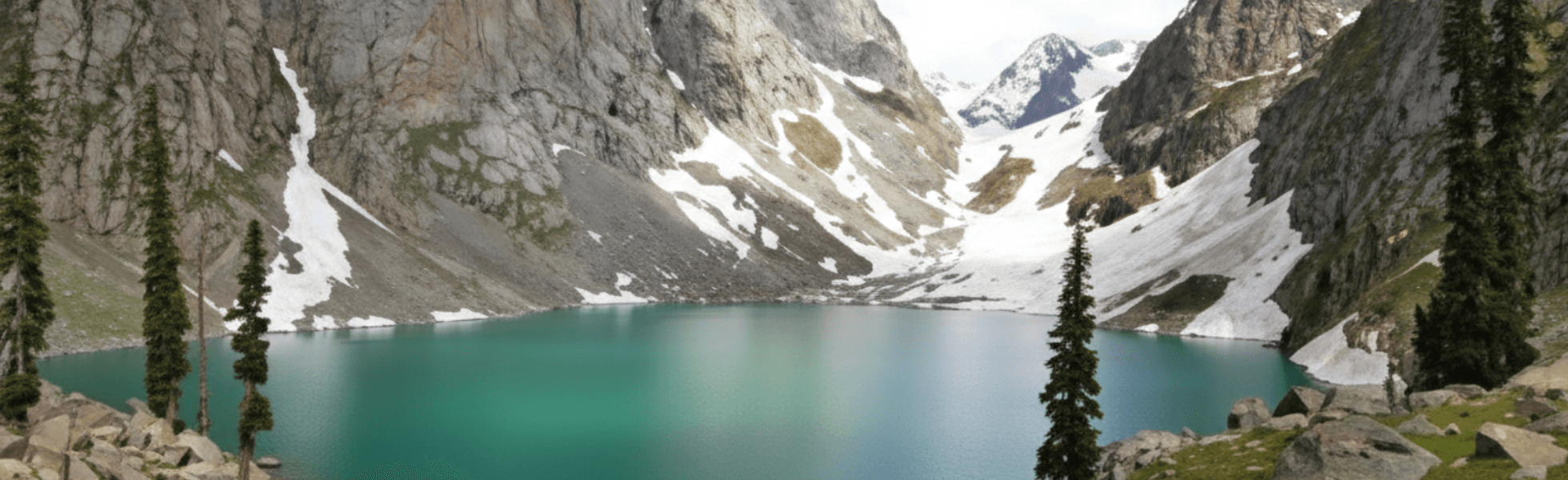 Spin Khwar Lake near Mahodand,  Trekking route to Spin Khwar Lake 