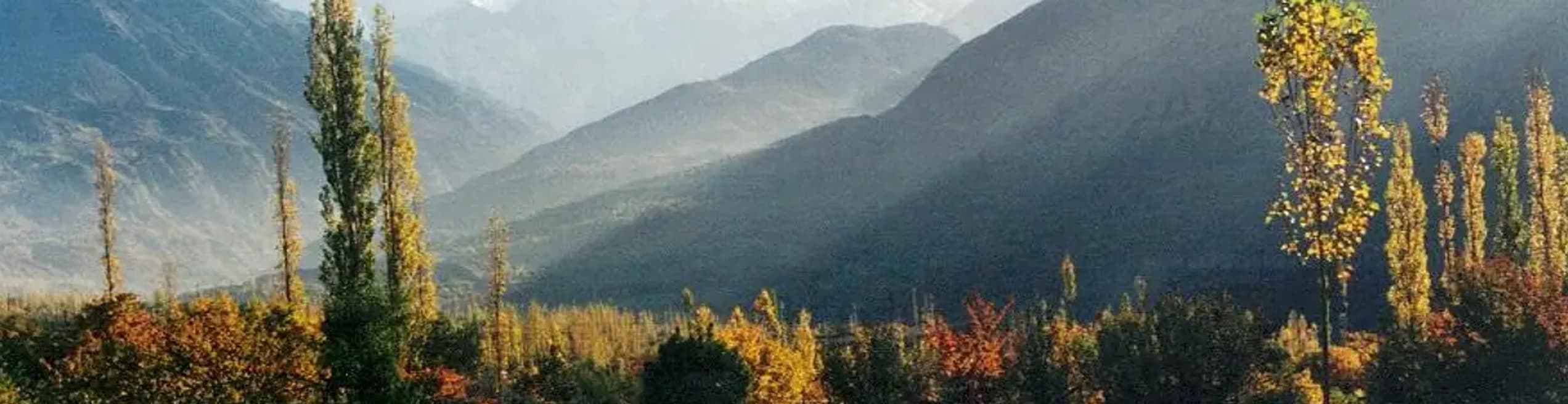 Aliabad Weather, Autumn scenery in Aliabad Hunza