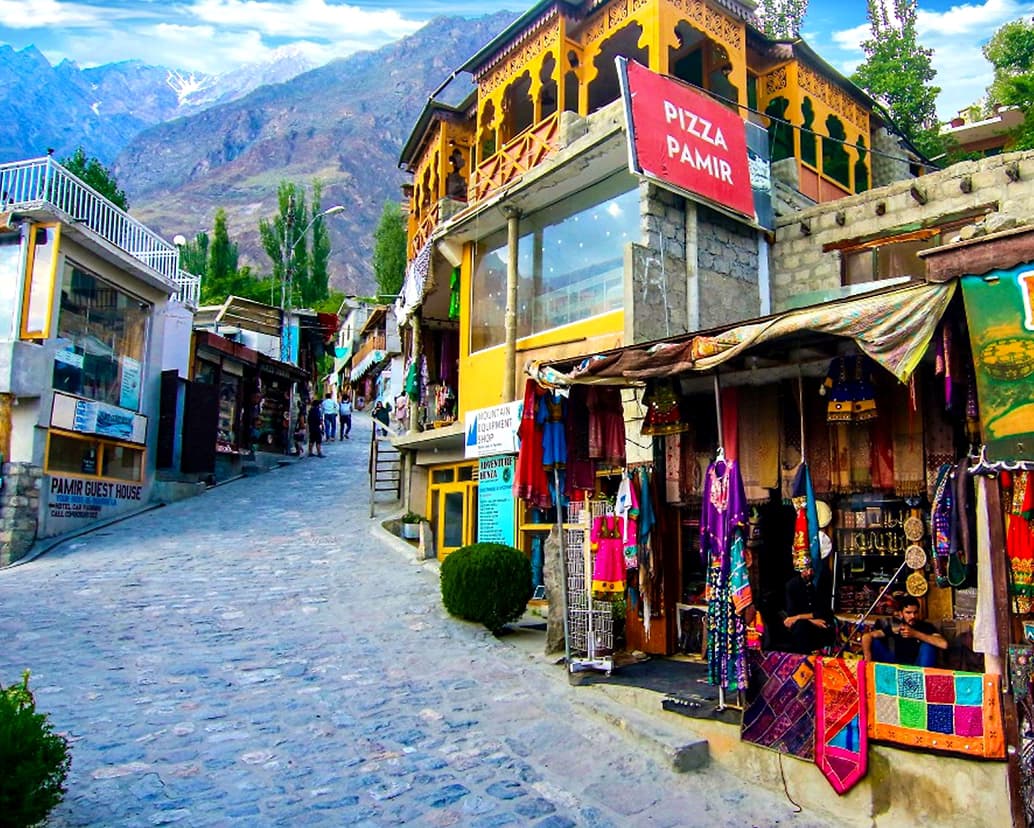 Karimabad market, Karimabad bazar