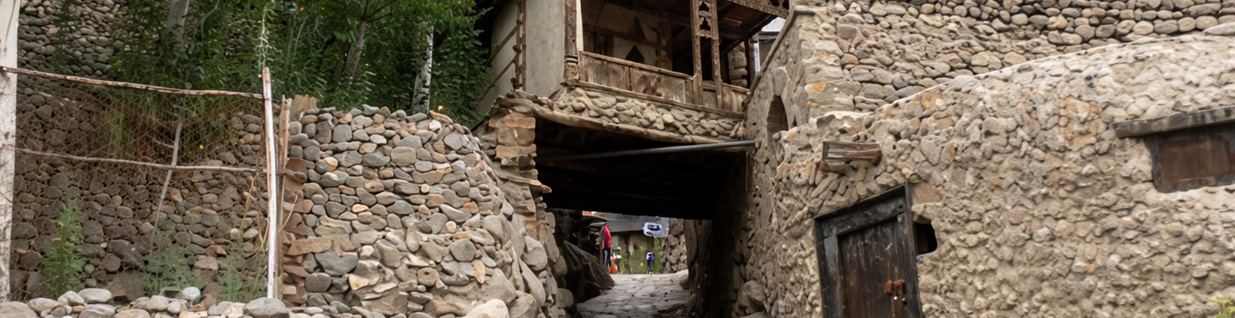 Karimabad street, Karimabad house 