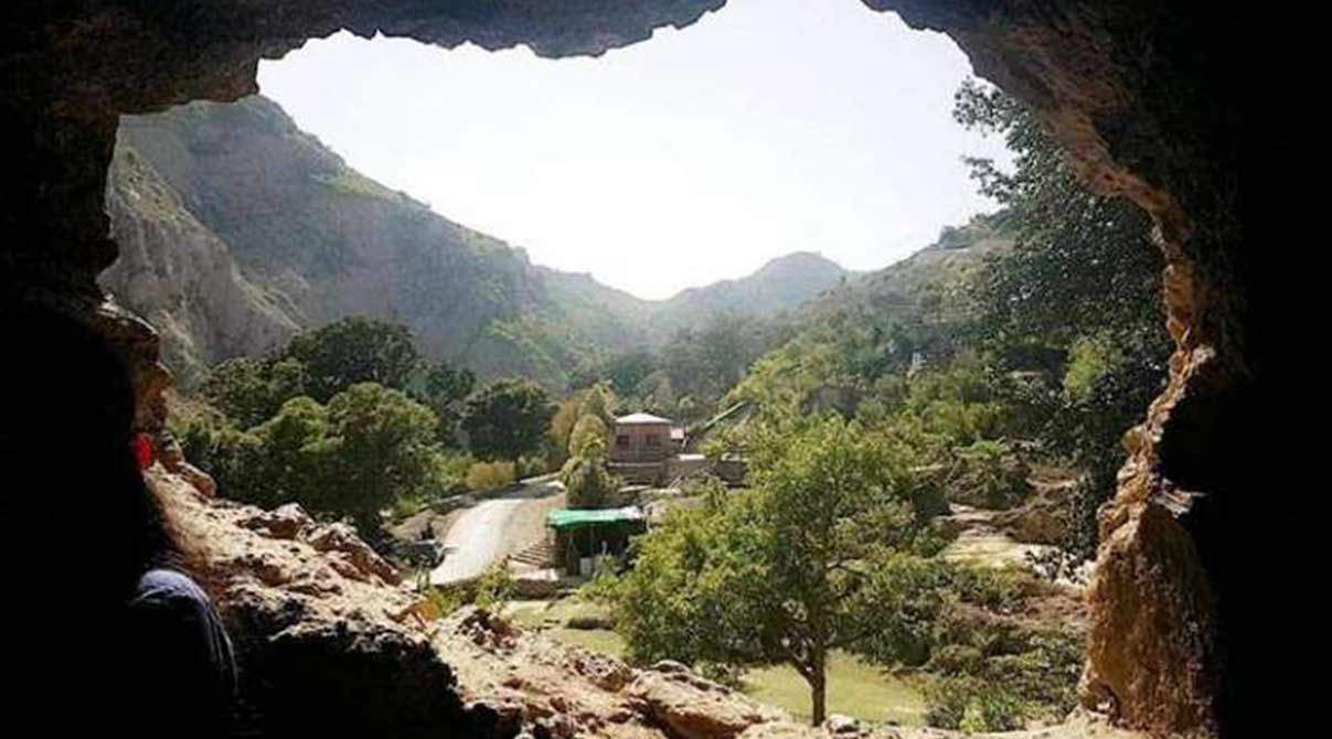 Shah Allah Ditta caves, Mughal era, history
